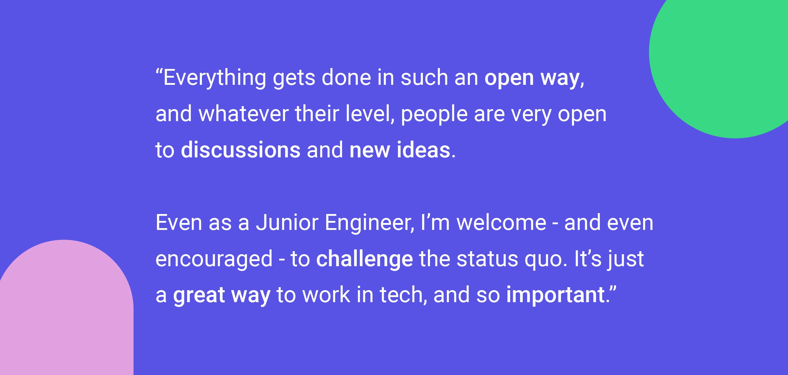 what Gerome likes about being a software engineer at Tillo