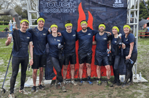 Tillo team at Tough Mudder