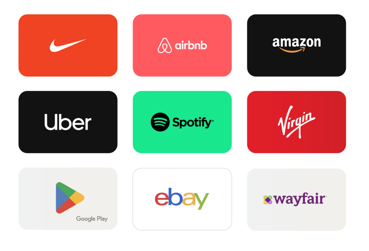 Gift Card API Brands